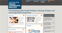 Desktop Screenshot of healthleadership.org